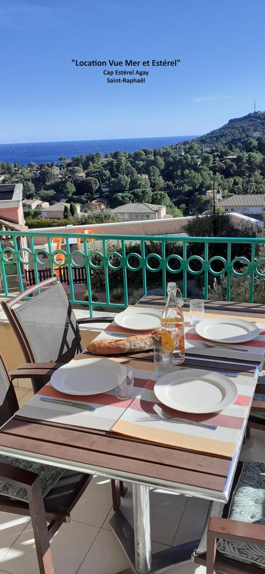 "Location Vue Mer Et Esterel", Cap Esterel Agay-Saint Raphael, T2, Piscines, Parking, Wifi Apartamento Exterior foto