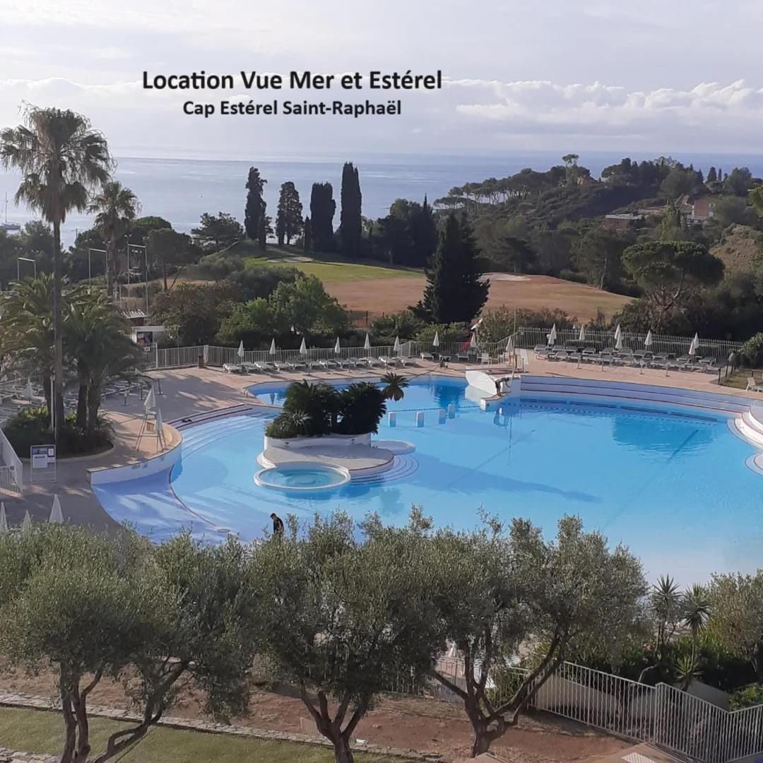 "Location Vue Mer Et Esterel", Cap Esterel Agay-Saint Raphael, T2, Piscines, Parking, Wifi Apartamento Exterior foto