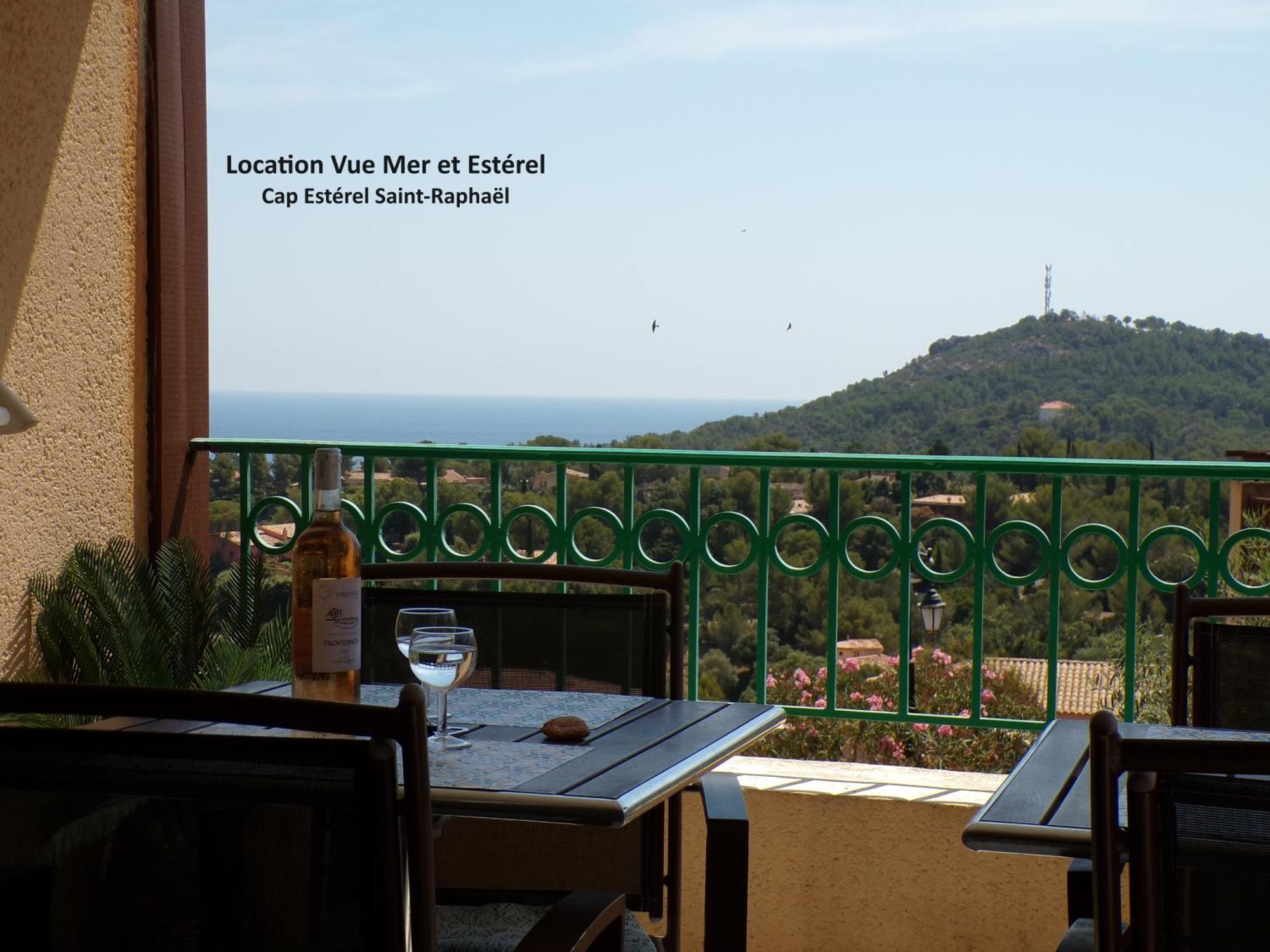 "Location Vue Mer Et Esterel", Cap Esterel Agay-Saint Raphael, T2, Piscines, Parking, Wifi Apartamento Exterior foto