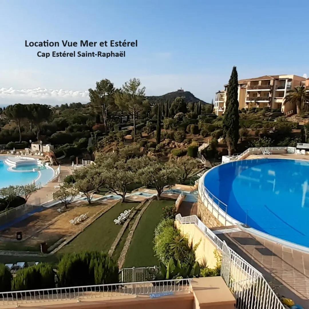 "Location Vue Mer Et Esterel", Cap Esterel Agay-Saint Raphael, T2, Piscines, Parking, Wifi Apartamento Exterior foto